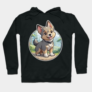 Swedish Vallhund Puppy Hoodie